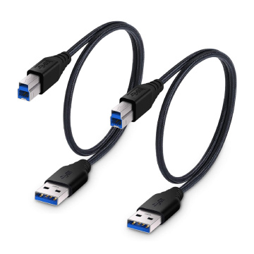 Braided USB 0 Short Cable