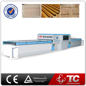 Pvc vacuum membrane press machine