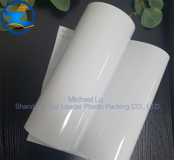 White opaque duplex PVC/PVDC films for pharma blister