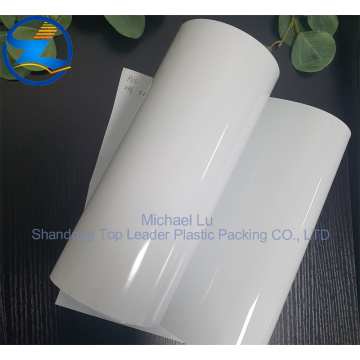 White opaque duplex PVC/PVDC films for pharma blister