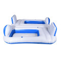 Three person multi-function net floating island