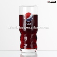 Pepsi soda glass tumbler