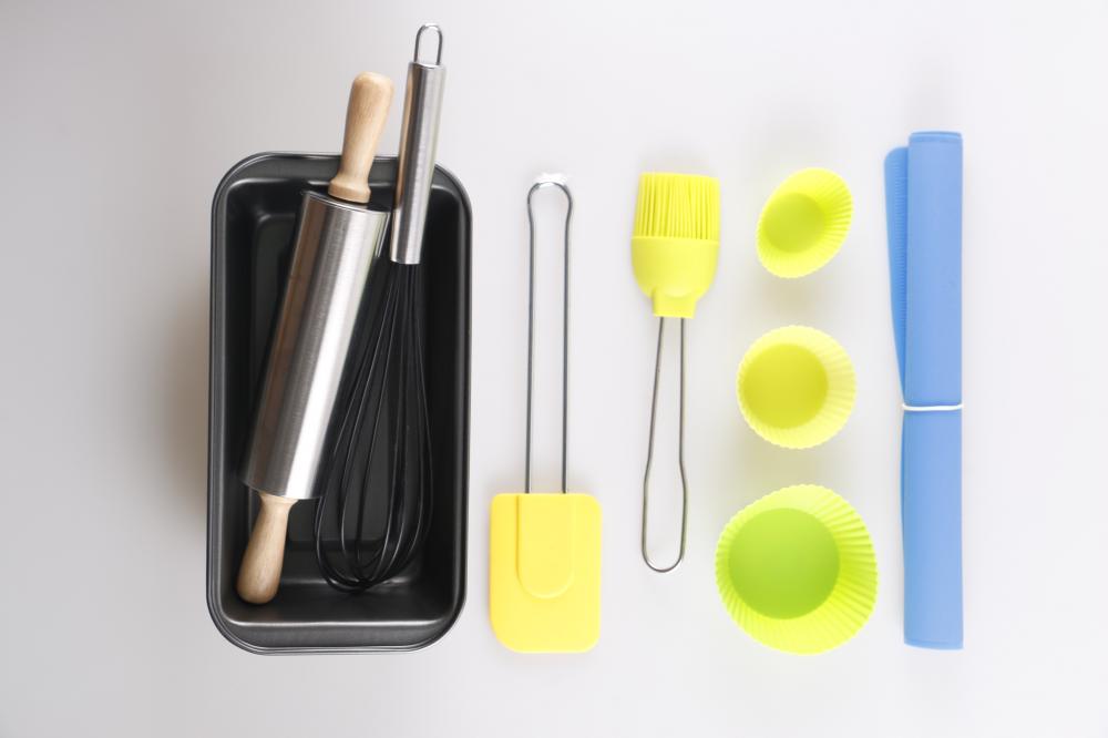 Silicone cake baking set for home kitchen