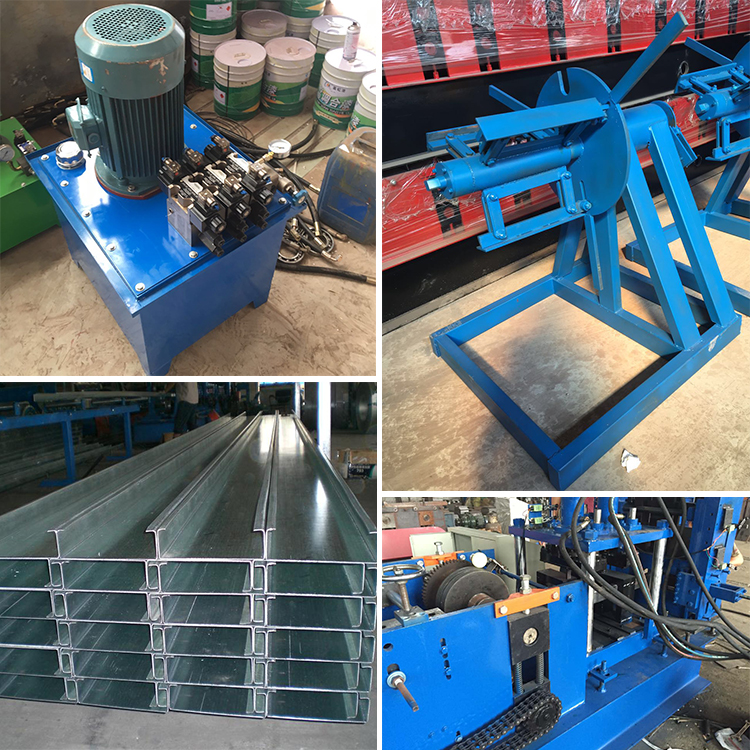 Rolling Steel C Channel Machine