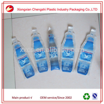 flexible packaging inflatable customized spring water pouch