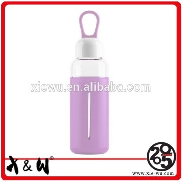 420ml clear glass bottles with handle