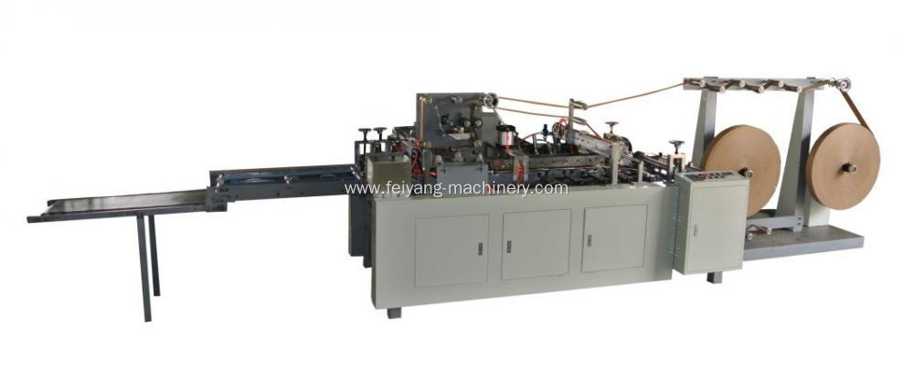 cold glue twisted paper rope handle making machine