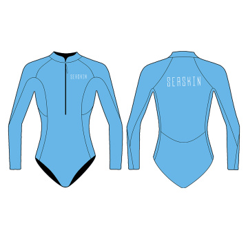 Seaskin ชุดว่ายน้ำ Wetsuit 2mm Wetsuit บิกินี่ตัดผู้หญิง