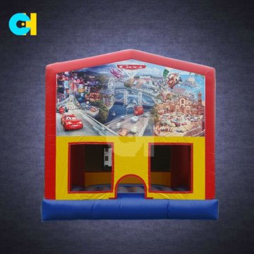 Racing Car Moonwalk, Inflatable bouncy castle