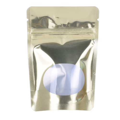 Stock Coffee Bag With Clear Window