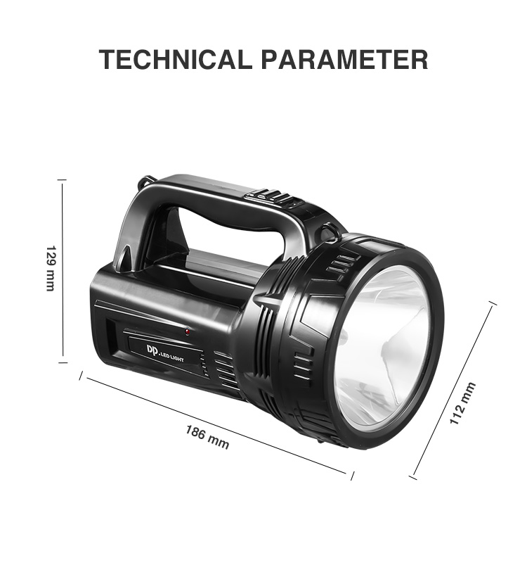 LED High-Power Rechargeable Searchlight Built-in Charger-7310-detail-6 LED High-Power Rechargeable Searchlight Built-in Charger-7310-detail-6