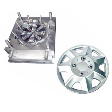 High Precision Plastic Injection Mould for Auto Exterior - Wheel Hubcap Factory Mold