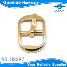 2016 new small casting buckle pin belt golden european pin buckle