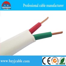 99.9%Pure Copper Condcutor Multi-Cores Flat Cable 2 Core