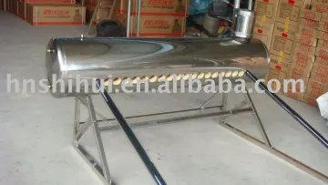 Solar water heater unpressurized
