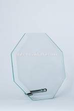 jade glass trophy and award plaque