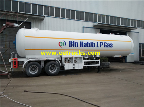 10000 Galoni 18ton Propane Trailers Usafirishaji wa Gesi