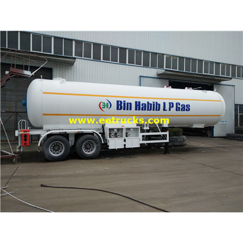 10000 Gallons 18ton Propane Gas Giao thông vận tải Trailers