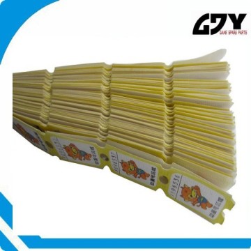 Lottery ticket of prize ticket of manufacturer ticket