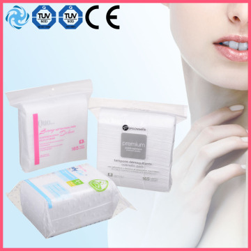 ISO&BSCI approved disposable cotton pads customized available with different shape