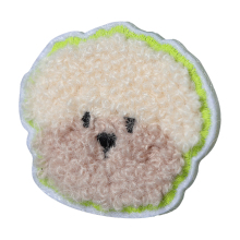 Velcro towel embroidery patch