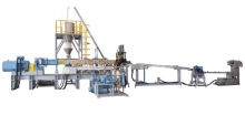 PET recycling compounding machine