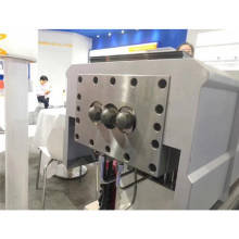 Three screw extruder machine line