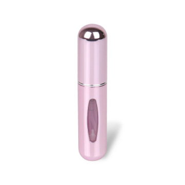 aluminum empty refillable 5 ml 8ml fancy spray perfume bottle atomizer ?with a window