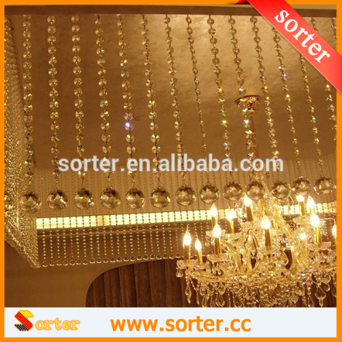 New products Crystal Bead Garland Diamond Strand decorations