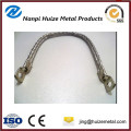 Conector flexible trenzado de cobre estañado