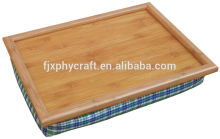 Bamboo bed food tray