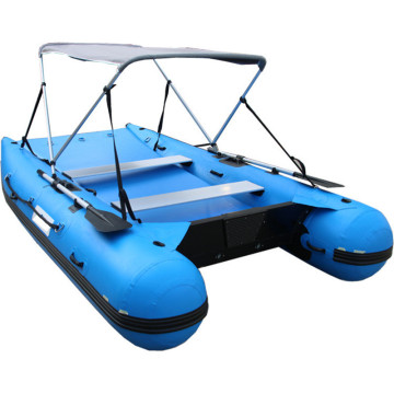 Towable Inflatable Landing Craft for Fishing and Relaxing