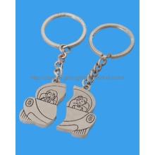 Lovers in Car Key Ring