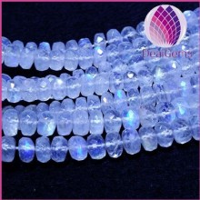 3-3.5mm facted moonstone rondelle beads gemstone loose beads