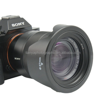 77mm camera reverse lens hood for camera