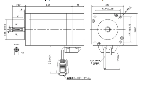 NEMA24 Closed Loop Steppping Motors