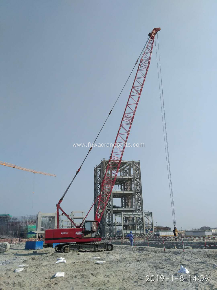 Construction Lattice Boom Crawler Crane for Sale