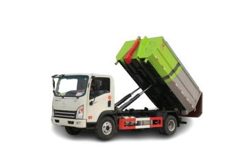 Roll on and roll off garbage truck