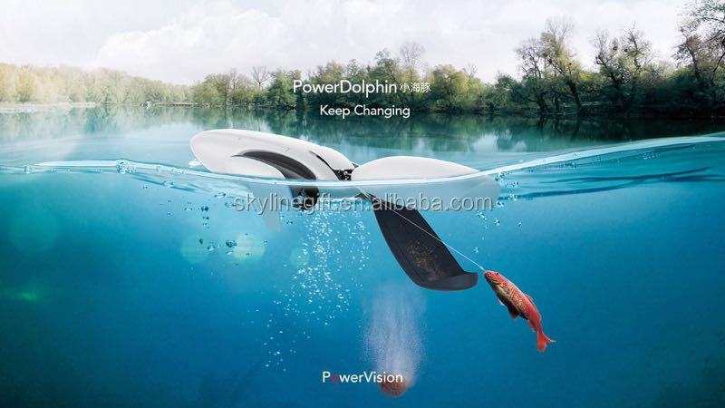 Powervision underwater Drone PowerDolphin Wizard Power Dophin Wireless Underwater Robert with 12MP 4K Camera