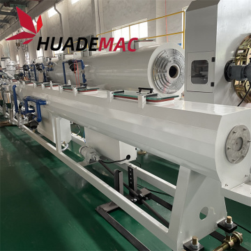 Línea de producción de tubería HDPE de 40-110 mm 3 capas