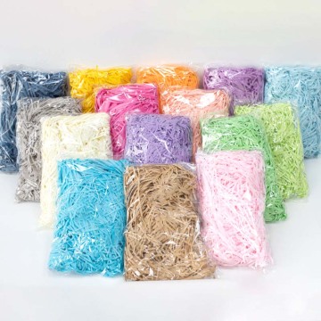 Wholesale High Quality Shredded Paper and Raffia Grass for Valentine's Day Gift Box Packing