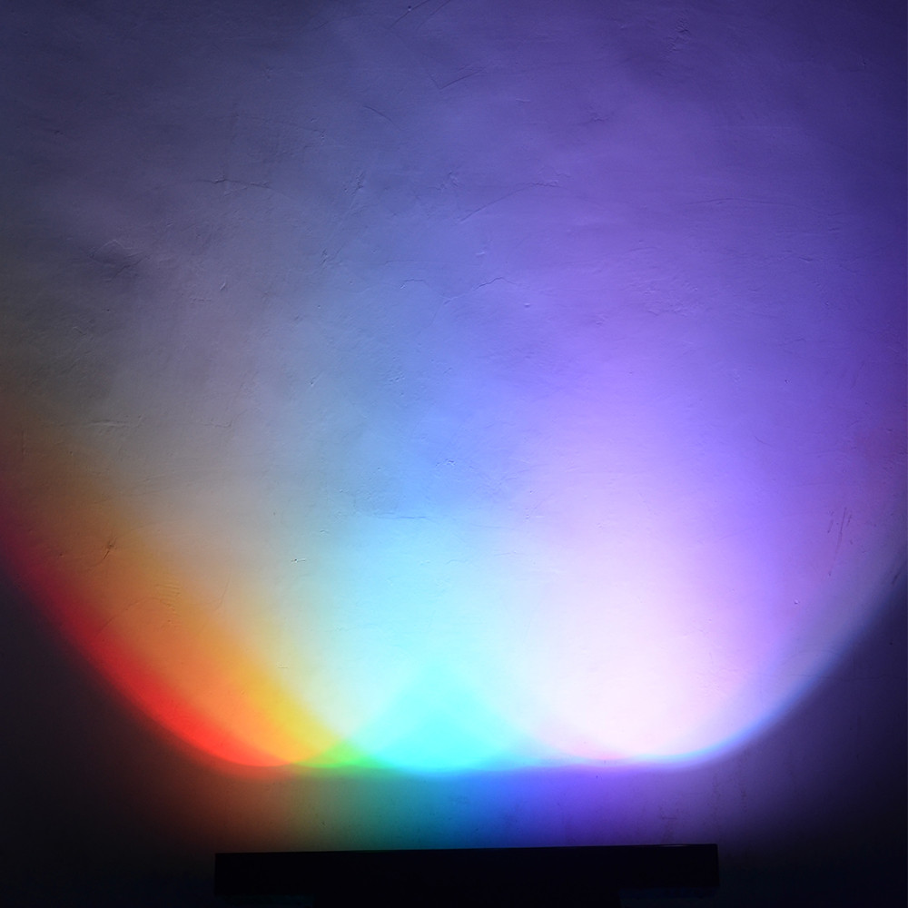 อุปกรณ์เหตุการณ์เครื่องซักผ้าผนังโปรเจคเตอร์ RGB 3-in-1 ซัง LED BLINDER บาร์แสงการควบคุมพิกเซลแต่ละ