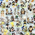 Custom Digital Print Fabric Children Cartoon Terry Fabrics