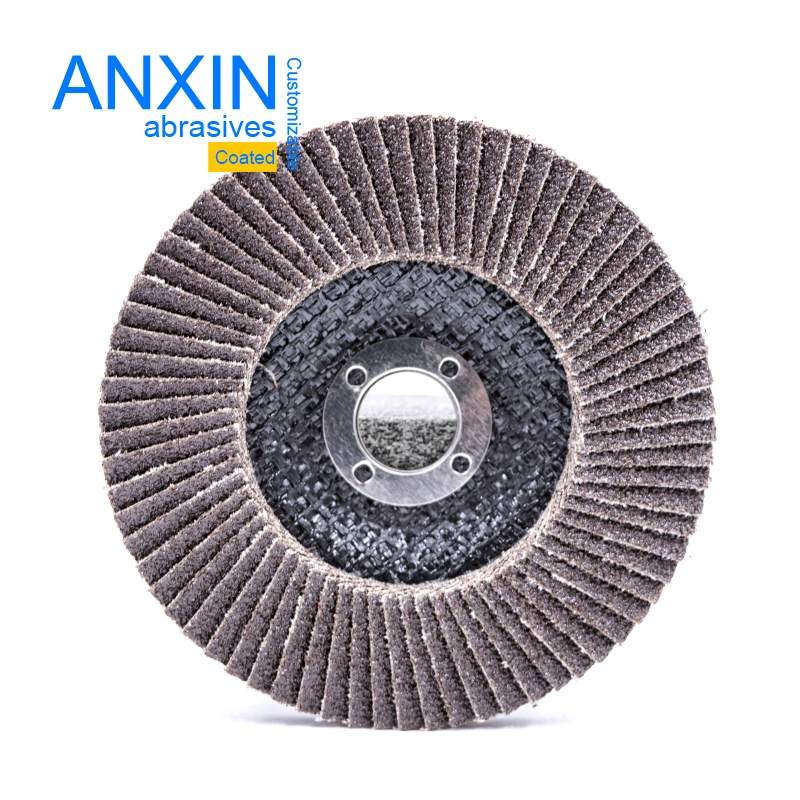 High Density Aluminum Oxide Flap Disc with Blue Center