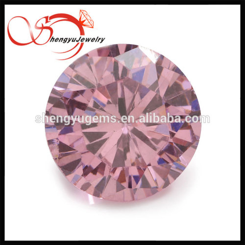 2016 new style jewelry gemstone pink zircon stone