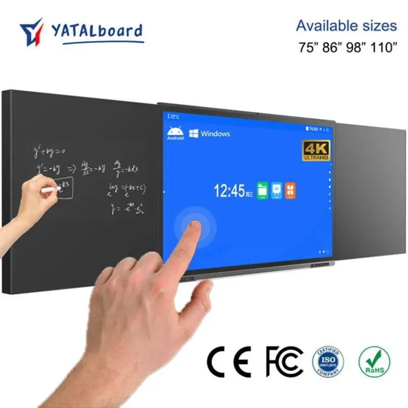 86" Digital Office Energy Saving Smart Blackboard