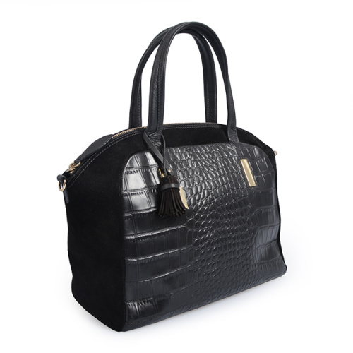 Crocodile Handbags 100% véritable sac fourre-tout en cuir