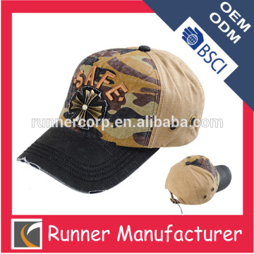 Fashion SAFE letters camo embroided caps