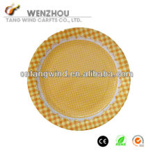 High Quality Custom Printed Disposable Paper Plate