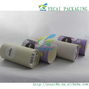supply high-level paper cosmetic cream paper tube with lid